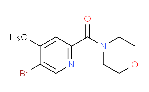 CAS No. 2270906-95-9, (5-Bromo-4-methyl-pyridin-2-yl)-morpholin-4-yl-methanone
