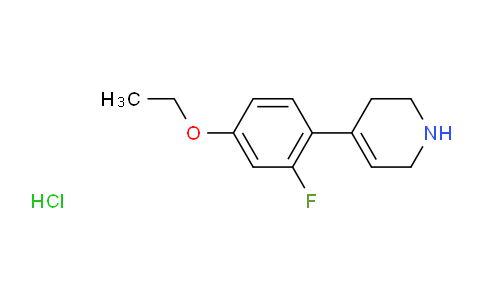 CAS No. 2270908-17-1, 4-(4-Ethoxy-2-fluoro-phenyl)-1,2,3,6-tetrahydro-pyridine hydrochloride