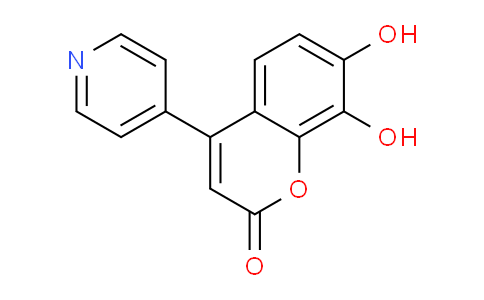 CAS No. 2270908-49-9, 7,8-Dihydroxy-4-pyridin-4-yl-chromen-2-one