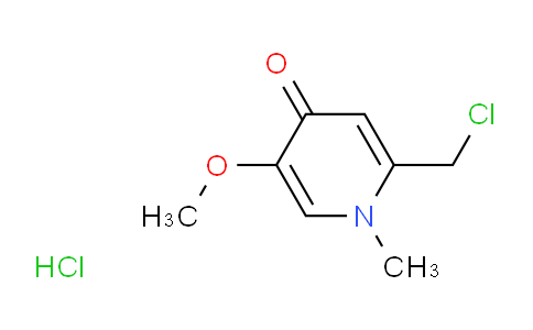 CAS No. 2270908-51-3, 2-(Chloromethyl)-5-methoxy-1-methylpyridin-4(1h)-one hydrochloride