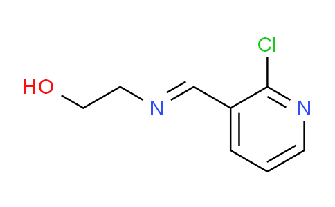 CAS No. 2270915-07-4, 2-[(1E)-(2-Chloropyridin-3-yl)methylene]aminoethanol