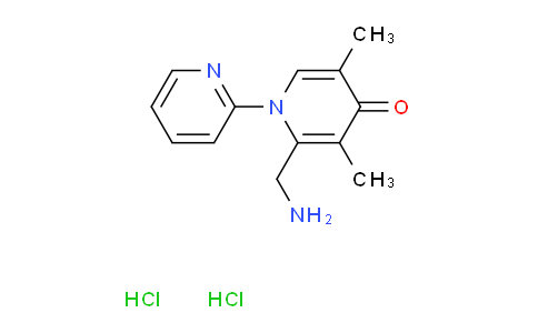 CAS No. 2279121-93-4, 2-(Aminomethyl)-3,5-dimethyl-4h-1,2'-bipyridin-4-one dihydrochloride