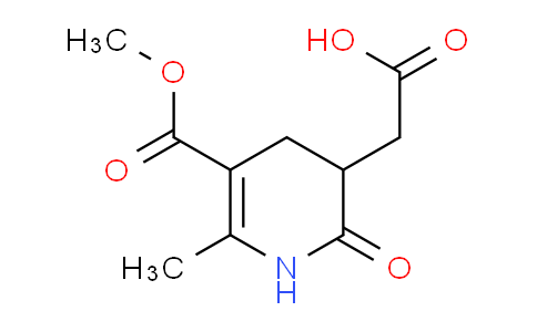 CAS No. 2279122-94-8, [5-(Methoxycarbonyl)-6-methyl-2-oxo-1,2,3,4-tetrahydropyridin-3-yl]acetic acid