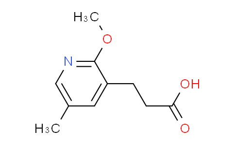 CAS No. 2288709-16-8, 3-(2-Methoxy-5-methylpyridin-3-yl)propanoic acid