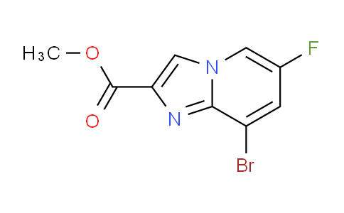 CAS No. 2288709-18-0, Methyl 8-bromo-6-fluoroimidazo[1,2-a]pyridine-2-carboxylate