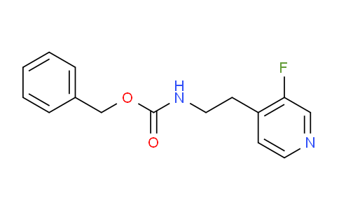 CAS No. 2288709-74-8, Benzyl N-[2-(3-fluoropyridin-4-yl)ethyl]carbamate