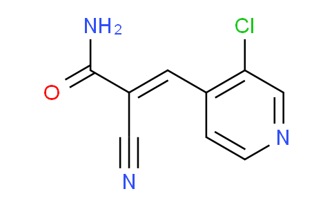 CAS No. 2288716-14-1, (2E)-3-(3-chloropyridin-4-yl)-2-cyanoprop-2-enamide