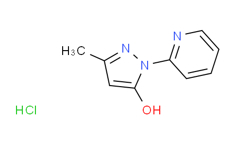 CAS No. 2301856-77-7, 3-Methyl-1-pyridin-2-yl-1h-pyrazol-5-ol hydrochloride