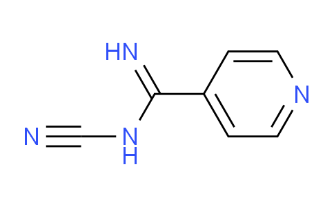 CAS No. 23275-43-6, N'-Cyanopyridine-4-carboximidamide
