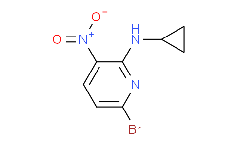 CAS No. 2365418-31-9, 6-Bromo-2-cyclopropylamino-3-nitropyridine