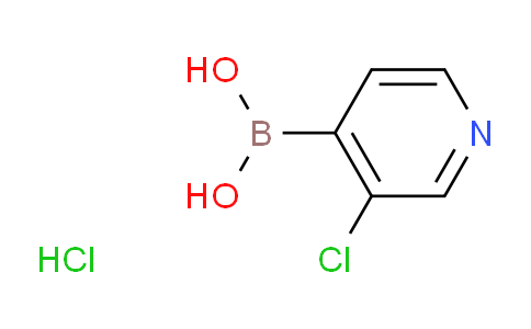 CAS No. 2377605-75-7, 3-Chloropyridine-4-boronic acid HCl