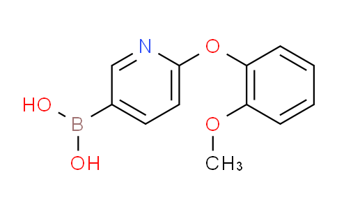 CAS No. 2377605-80-4, 6-(2-Methoxyphenoxy)pyridine-3-boronic acid