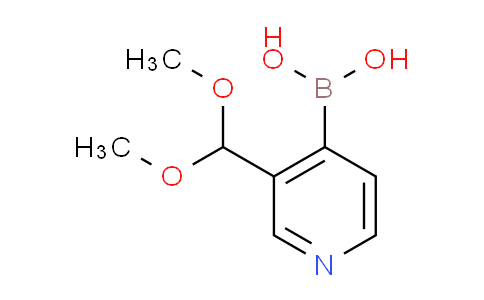 CAS No. 2377605-93-9, 3-(Dimethoxymethyl)pyridine-4-boronic acid