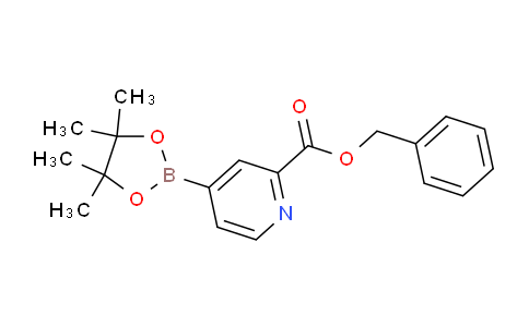 CAS No. 2377607-15-1, 2-(Benzyloxycarbonyl)pyridine-4-boronic acid pinacol ester