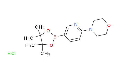 CAS No. 2377607-99-1, 2-Morpholinopyridine-5-boronic acid pinacol ester, HCl