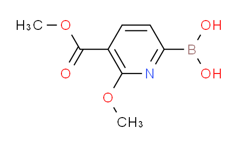 CAS No. 2377609-34-0, 6-Methoxy-5-(methoxycarbonyl)pyridine-2-boronic acid
