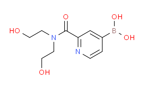 CAS No. 2377611-20-4, 2-Bis(2-hydroxyethyl)carbamoylpyridine-4-boronic acid