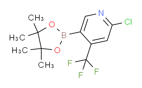 CAS No. 2377611-69-1, 2-Chloro-4-(trifluoromethyl)pyridine-5-boronic acid pinacol ester