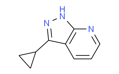 CAS No. 2386070-77-3, 3-Cyclopropyl-1H-pyrazolo[3,4-b]pyridine