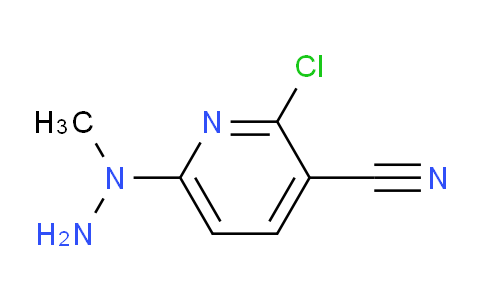 CAS No. 2407068-19-1, 2-Chloro-6-(1-methylhydrazin-1-yl)pyridine-3-carbonitrile