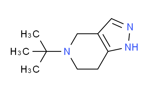 CAS No. 2409596-93-4, 5-tert-Butyl-1H,4H,6H,7H-pyrazolo[4,3-c]pyridine
