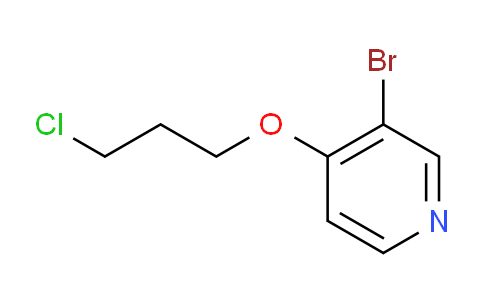 CAS No. 2409597-07-3, 3-Bromo-4-(3-chloropropoxy)pyridine