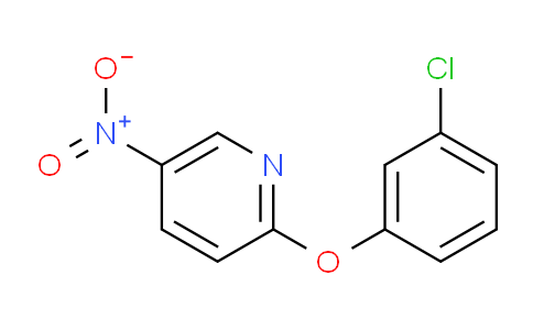 CAS No. 28222-04-0, 2-(3-Chlorophenoxy)-5-nitropyridine