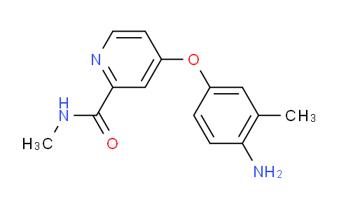 MC716098 | 284462-74-4 | 4-(4-Amino-3-methylphenoxy)-n-methylpyridine-2-carboxamide