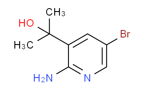 CAS No. 304467-35-4, 2-(2-Amino-5-bromo-pyridin-3-yl)-propan-2-ol