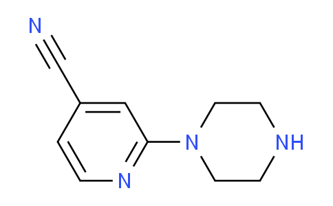 CAS No. 305381-05-9, 2-(piperazin-1-yl)pyridine-4-carbonitrile