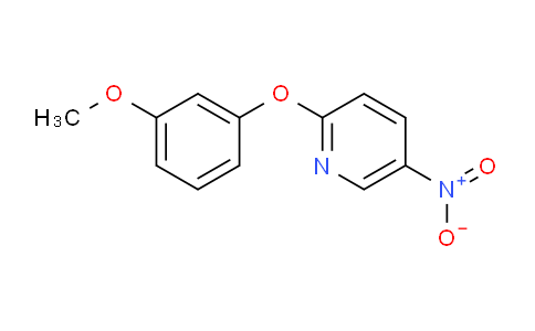 CAS No. 307309-23-5, 2-(3-Methoxyphenoxy)-5-nitropyridine