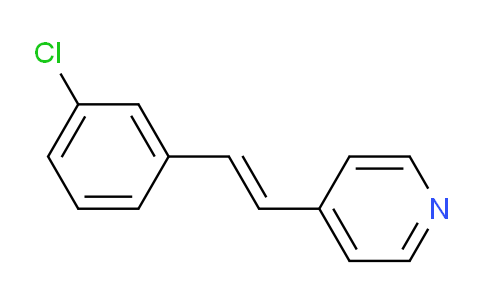 CAS No. 31428-94-1, 4-[2-(3-Chlorophenyl)vinyl]pyridine