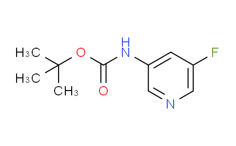 CAS No. 342603-20-7, Carbamic acid, (5-fluoro-3-pyridinyl)-, 1,1-dimethylethyl ester