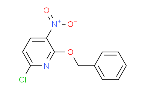 CAS No. 353293-50-2, 2-(Benzyloxy)-6-chloro-3-nitropyridine