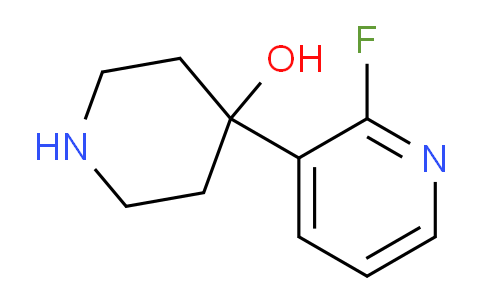 CAS No. 360766-60-5, 4-(2-Fluoropyridin-3-yl)piperidin-4-ol