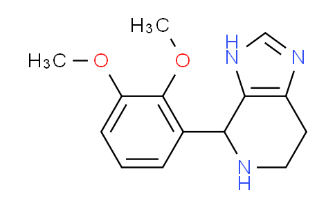 CAS No. 388084-32-0, 4-(2,3-Dimethoxyphenyl)-4,5,6,7-tetrahydro-3h-imidazo[4,5-c]pyridine