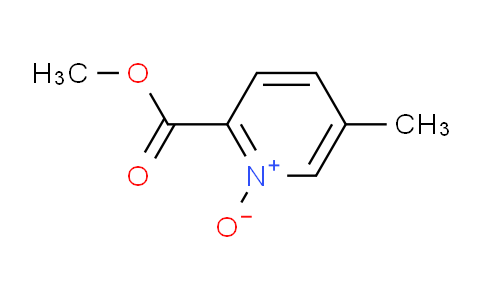 CAS No. 401792-77-6, 2-(Methoxycarbonyl)-5-methylpyridin-1-ium-1-olate