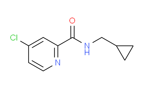 CAS No. 417723-53-6, 4-Chloro-2-[(cyclopropylmethyl)aminocarbonyl]pyridine