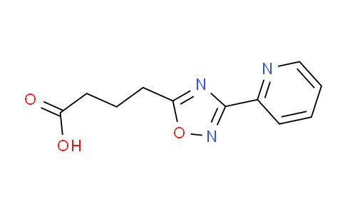 CAS No. 439108-12-0, 4-(3-Pyridin-2-yl-1,2,4-oxadiazol-5-yl)butanoic acid