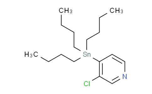 CAS No. 444989-46-2, 3-Chloro-4-(tributylstannyl)-pyridine