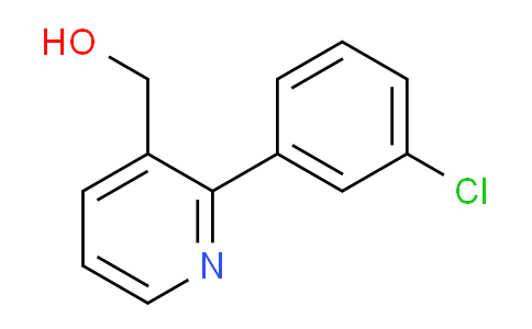 CAS No. 450840-05-8, [2-(3-Chlorophenyl)pyridin-3-yl]methanol
