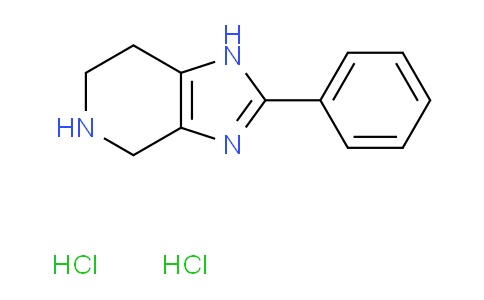 CAS No. 485402-40-2, 2-Phenyl-4,5,6,7-tetrahydro-1h-imidazo[4,5-c]pyridine dihydrochloride