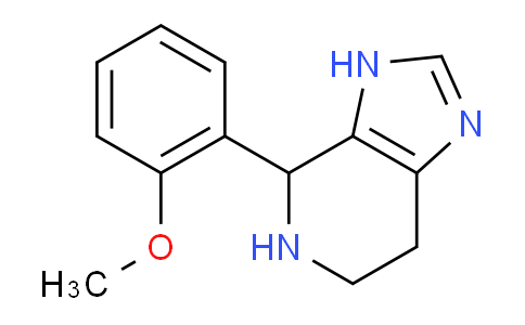 CAS No. 4875-47-2, 4-(2-Methoxyphenyl)-4,5,6,7-tetrahydro-3h-imidazo[4,5-c]pyridine