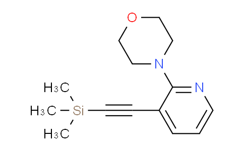 CAS No. 499193-56-5, 4-(3-Trimethylsilanylethynyl-pyridin-2-yl)-morpholine