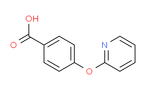 CAS No. 51363-00-9, 4-(Pyrid-2-yloxy)benzoic acid