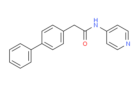 CAS No. 51484-42-5, [1,1-Biphenyl]-4-acetamide, n-4-pyridinyl-