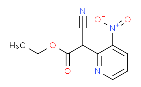 CAS No. 5236-72-6, Ethyl cyano(3-nitropyridin-2-yl)acetate