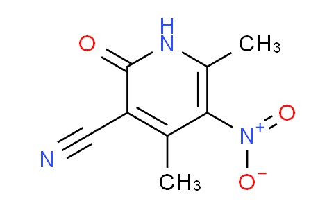 CAS No. 5407-93-2, 4,6-Dimethyl-5-nitro-2-oxo-1,2-dihydropyridine-3-carbonitrile