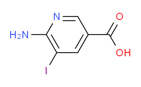 CAS No. 543740-89-2, 6-Amino-5-iodonicotinic acid