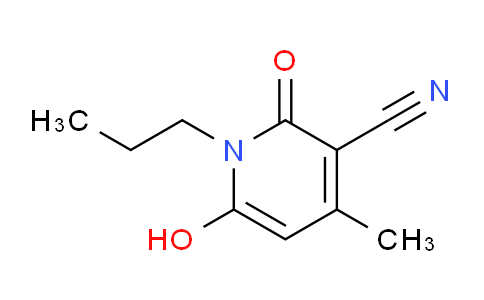 CAS No. 54481-10-6, 6-Hydroxy-4-methyl-2-oxo-1-propyl-1,2-dihydropyridine-3-carbonitrile